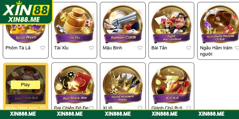 Kinh nghiệm chơi game bài Xin88 hiệu quả