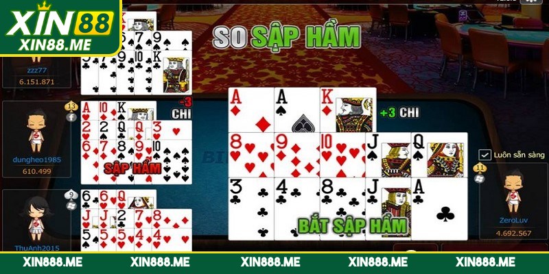Vận dụng chiến thuật chơi Mậu Binh bất bại từ cao thủ