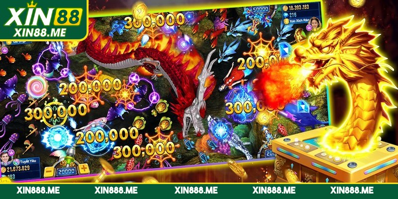 Thần Long bắn cá là tựa game lấy cảm hứng từ các truyền thuyết phương Đông